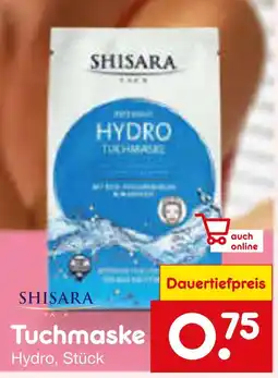 Netto Marken-Discount Shisara tuchmaske hydro Angebot