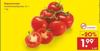Netto Marken-Discount Rispentomaten Angebot