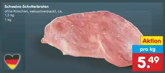 Netto Marken-Discount Schweine-schulterbraten Angebot