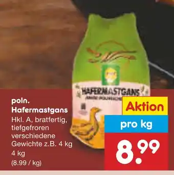 Netto Marken-Discount Poln. hafermastgans Angebot
