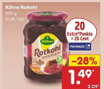 Netto Marken-Discount Kühne rotkohl Angebot
