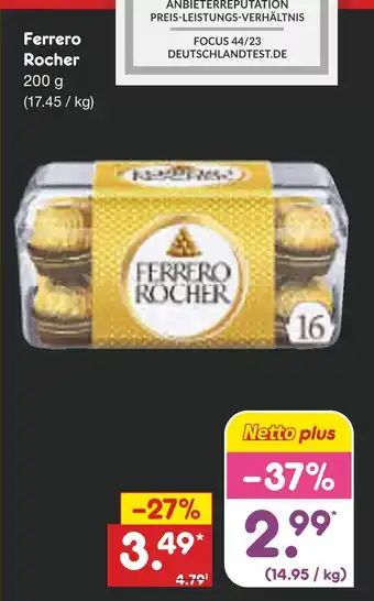 Netto Marken-Discount Ferrero rocher Angebot