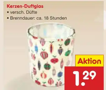 Netto Marken-Discount Kerzen-duftglas Angebot