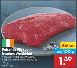 Netto Marken-Discount Falsches filet vom irischen weiderind Angebot