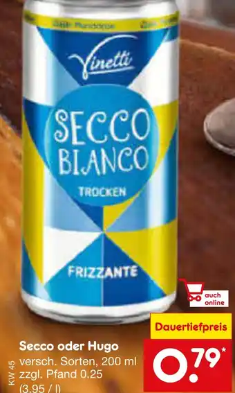 Netto Marken-Discount Secco Angebot