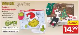 Netto Marken-Discount Peanuts socken-adventskalender Angebot
