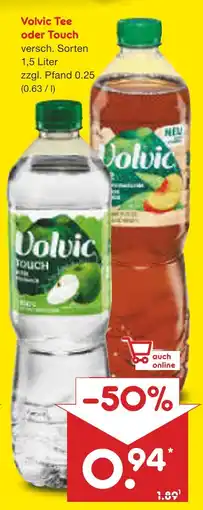 Netto Marken-Discount Volvic volvic tee Angebot