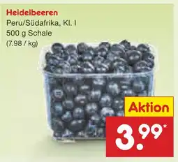 Netto Marken-Discount Heidelbeeren Angebot