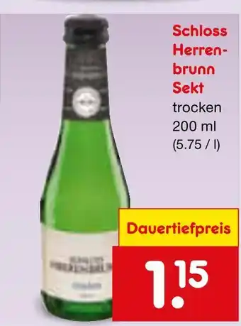 Netto Marken-Discount Schloss herrenbrunn sekt Angebot