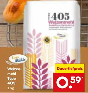 Netto Marken-Discount Weizenmehl type 405 Angebot