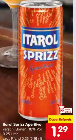Netto Marken-Discount Itarol sprizz aperitivo Angebot