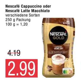 Marktkauf Nescafé Cappuccino oder Nescafé Latte Macchiato Angebot