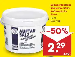 Netto Marken-Discount Südwestdeutsche salzwerke stein-auftausalz im eimer Angebot