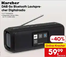 Netto Marken-Discount Karcher dab go bluetooth lautsprecher digitalradio Angebot