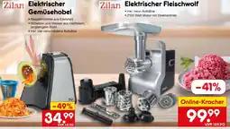 Netto Marken-Discount Zilan elektrischer gemüsehobel Angebot