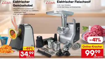 Netto Marken-Discount Zilan elektrischer gemüsehobel Angebot