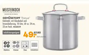 Möbel Kraft Meisterkoch gemüsetopf focus Angebot