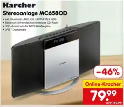 Netto Marken-Discount Karcher stereoanlage mc6580d Angebot