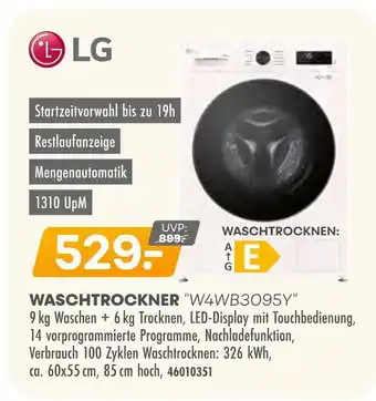 Möbel Kraft Lg waschtrockner w4wb3095y Angebot