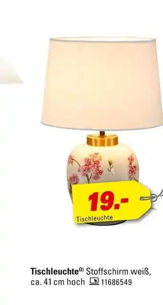 Höffner Tischleuchte Angebot