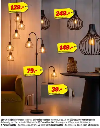 Höffner Leuchtenserie Angebot