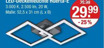 V Markt Led-deckenleuchte huerta-e Angebot