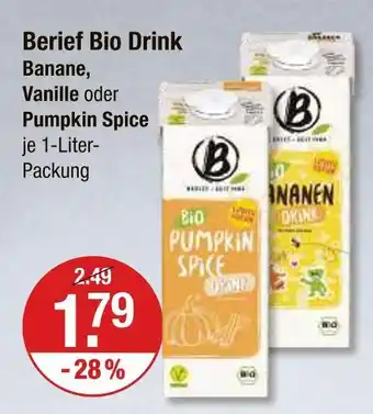 V Markt Berief bio drink banane Angebot