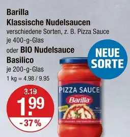 V Markt Barilla pizza sauce Angebot