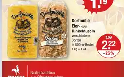 V Markt Dorfmühle eiernudeln Angebot