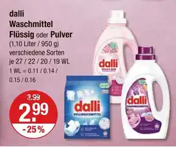 V Markt Dalli waschmittel flüssig Angebot