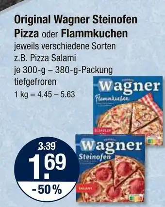V Markt Wagner original wagner steinofen pizza Angebot