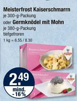 V Markt Meisterfrost kaiserschmarrn Angebot