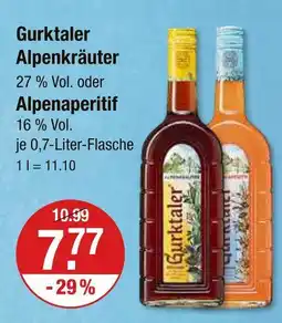 V Markt Gurktaler alpenkräuter Angebot