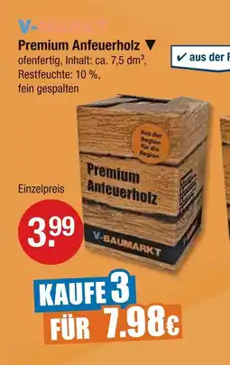 V Markt V-markt premium anfeuerholz Angebot