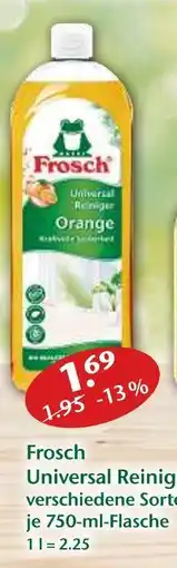 V Markt Frosch universal reiniger orange Angebot