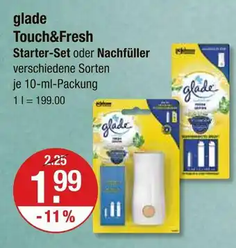 V Markt Glade touch&fresh starter-set Angebot