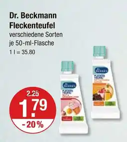 V Markt Dr. beckmann fleckenteufel obst & getränke Angebot