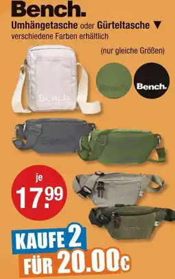 V Markt Bench umhängetasche Angebot