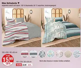 V Markt Biber bettwäsche Angebot
