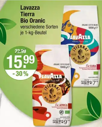 V Markt Lavazza tierra bio organic for africa Angebot