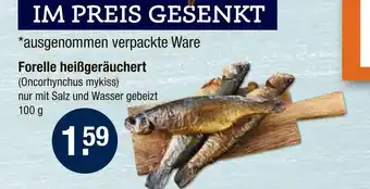 V Markt Forelle heißgeräuchert Angebot
