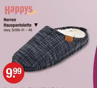 V Markt Happys herren hauspantoletten Angebot