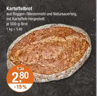 V Markt Kartoffelbrot Angebot