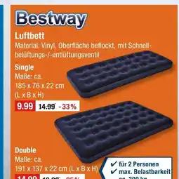 V Markt Bestway luftbett single Angebot