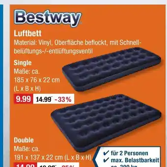 V Markt Bestway luftbett single Angebot