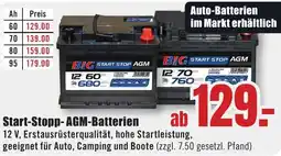 B1 Discount Baumarkt Start-Stopp-AGM-Batterien Angebot