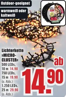 B1 Discount Baumarkt Lichterkette MICRO-CLUSTER Angebot