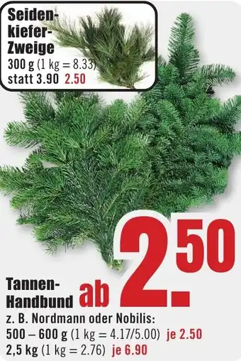 B1 Discount Baumarkt Tannen Handbund Angebot