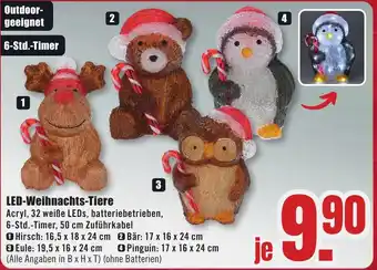 B1 Discount Baumarkt LED-Weihnachts-Tiere Angebot