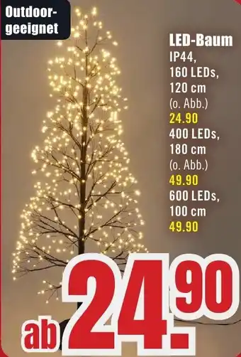B1 Discount Baumarkt LED-Baum Angebot